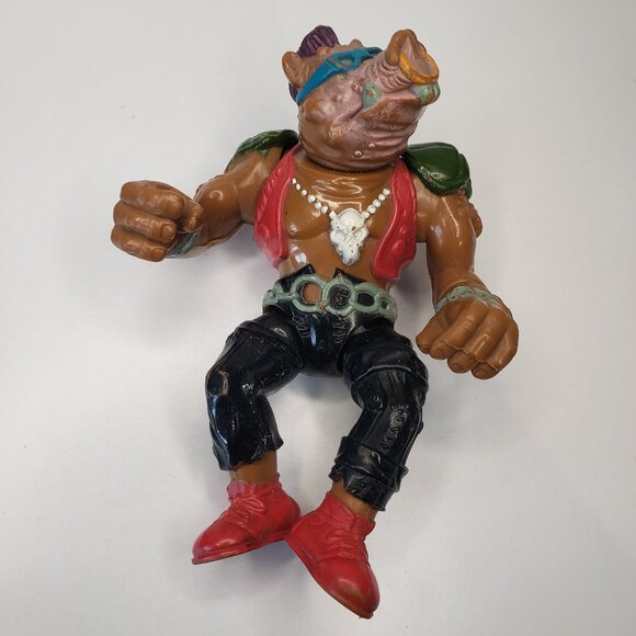 Vintage TMNT 1988 Bebop Teenage Mutant Ninja Turtles Figure - Picture 1 of 13